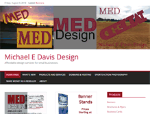 Tablet Screenshot of medesignonline.com